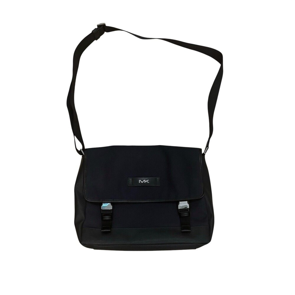 Michael Kors Messenger Laptop Bag Navy Blue Shoulder Strap
